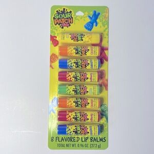 2/$20 Sour Patch Kids 8-Pack Flavored Lip Balm – Sweet & Sour Fun!